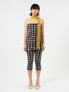 YANYAN KNITS 25 Spring/Summer Mini Skirt and Floral Pants YYK-YYW25-0281-HB Black and White